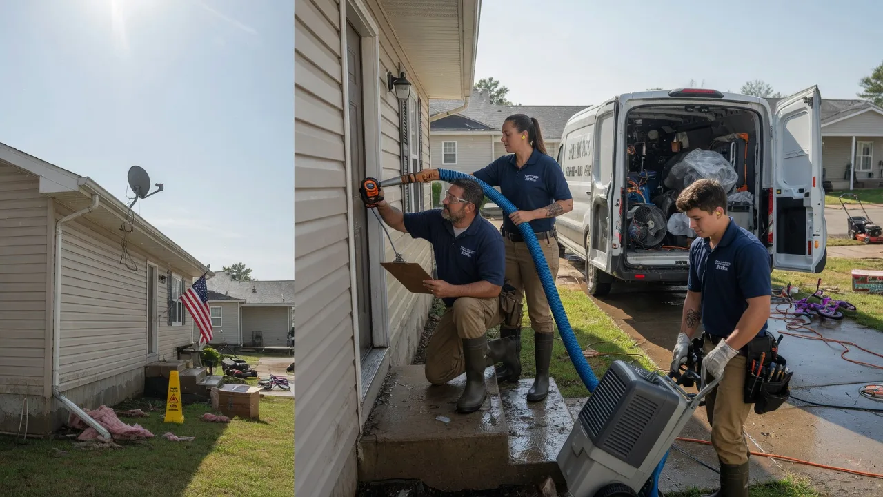 Ceiling Water Damage Restoration in College Station, TX near me