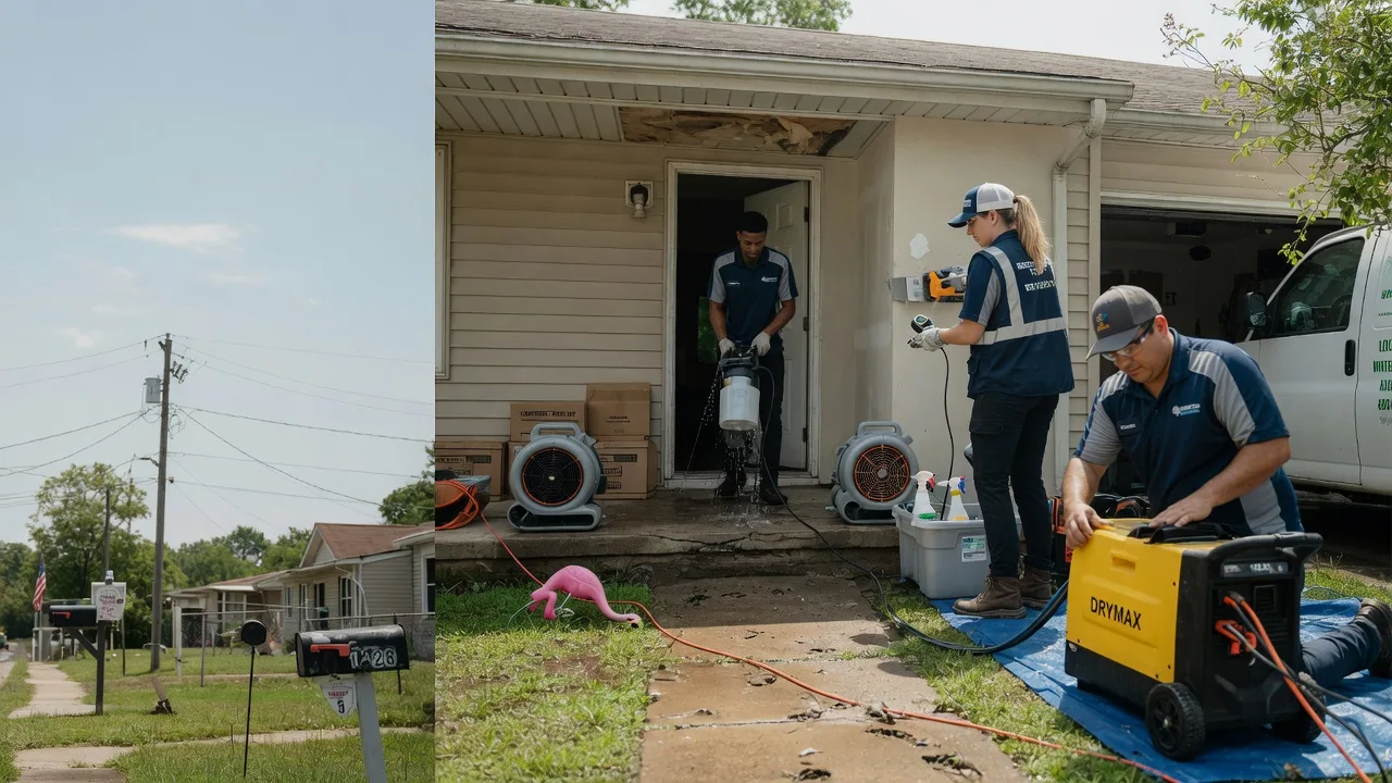 Storm Damage Water Removal in College Station, TX near me